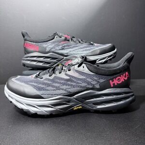 Hoka Speedgoat 5 GTX Spike Women's 9.5 B Hiking Shoes Trail Running Sneakers